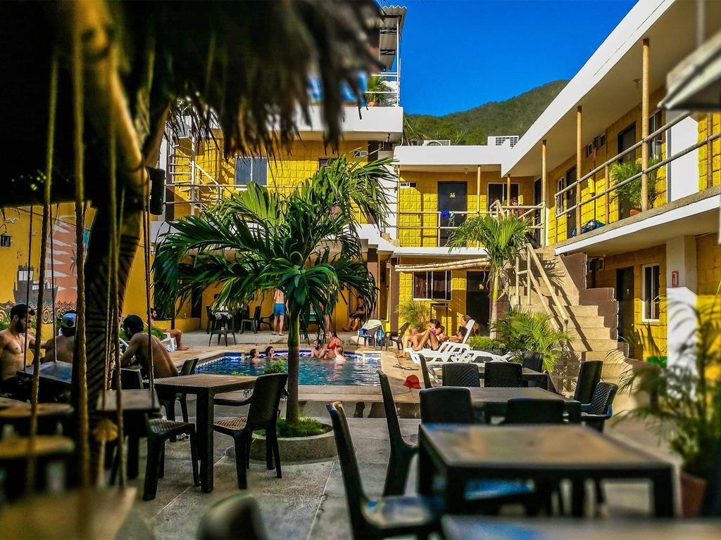 Hostel Nirvana Taganga Eksteriør billede